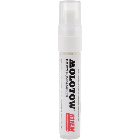 Chartpak Molotow One4all Acrylic Chisel Tip Paint Marker 15mm-Empty EM611